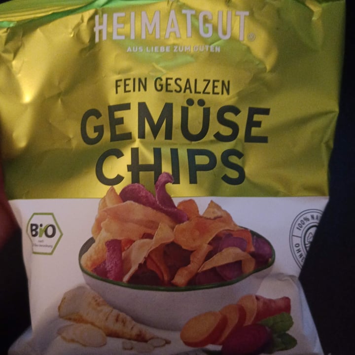 photo of Heimatgut Gemüse Chips shared by @selbsthenker on  09 Oct 2023 - review