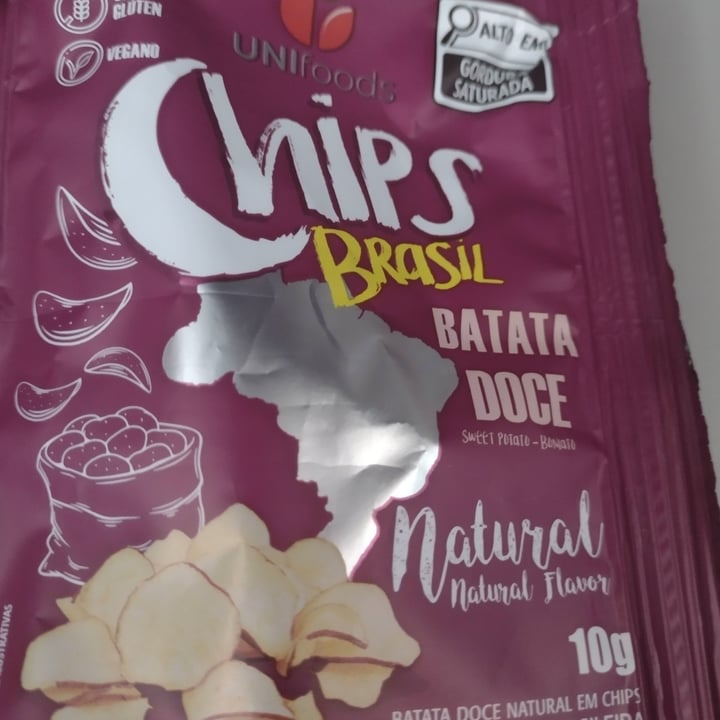 photo of UNIfoods Chips Brasil de Batata Doce shared by @iravegan on  26 Sep 2023 - review