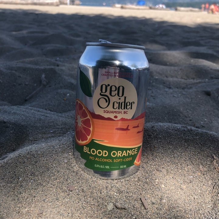 photo of Geo cider Geo Cider Blood Orange shared by @bessiebean on  01 Aug 2025 - review