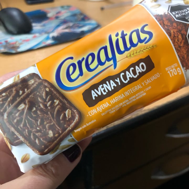 photo of Cerealitas Galletitas Cacao y Avena shared by @laiaia on  22 Jul 2025 - review