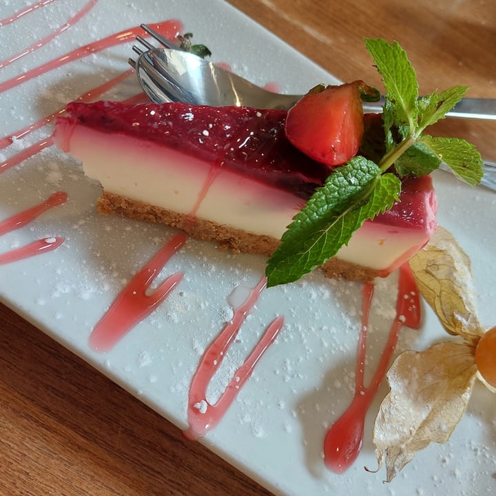 photo of The Steading vegan cheescake (Menu Of The Day) shared by @cloudyaquilegia on  14 Sep 2025 - review
