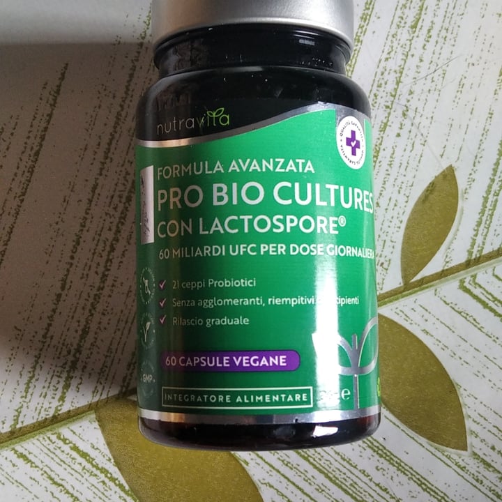 photo of Nutravita Pro Bio Cultures Avec Lactospore shared by @veggylove on  08 Nov 2023 - review