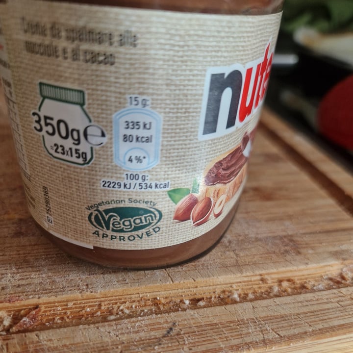 photo of Ferrero nutella Plant Based shared by @janaplantpowered on  29 Sep 2024 - review