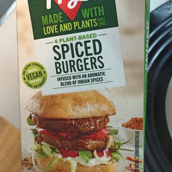 photo of Fry's Family Food Spiced Burgers shared by @fitnish on  27 Sep 2023 - review