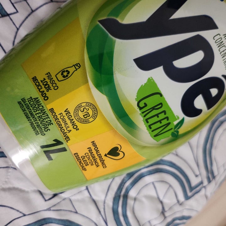 photo of Ypê Amaciante concentrado green shared by @anaribeiro1705 on  20 Aug 2023 - review