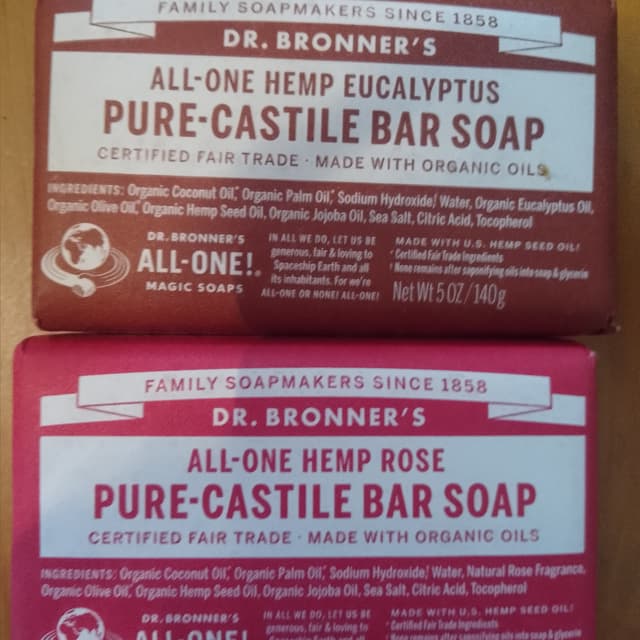 Pure Castile Bar Soap - Eucalyptus from Dr. Bronner's - Vegan Product ...