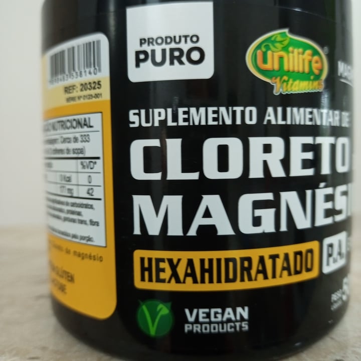 photo of Unilife Vitamins cloreto de magnésio shared by @marymagda on  16 Mar 2024 - review