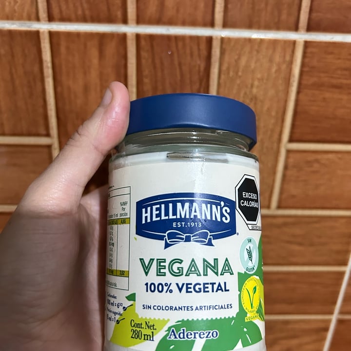 photo of Hellmans vegana Mayonesa shared by @tanesh-marin on  23 Aug 2023 - review