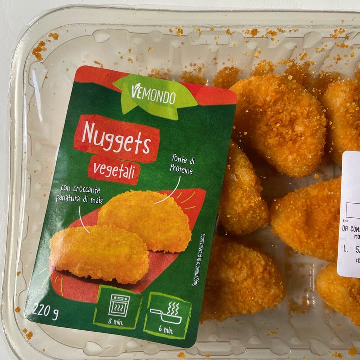 photo of Vemondo Nuggets Vegetali shared by @gordongordon on  25 Apr 2025 - review