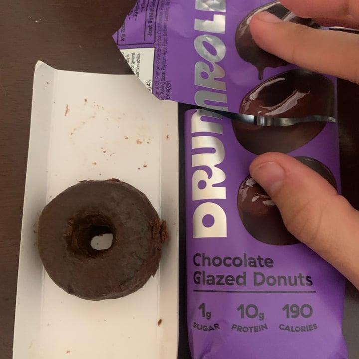 photo of drumroll Chocolate Glazed Donuts shared by @sustainablesam on  06 Apr 2024 - review