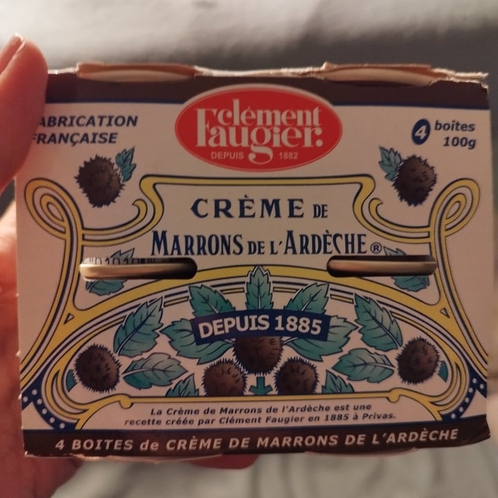 photo of Clement faugier Creme de marrons shared by @sorinaparis on  20 Sep 2023 - review