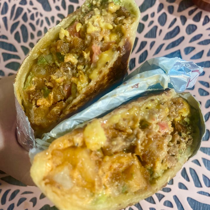 photo of The Moody Vegan (Pick-up and Delivery) Breakfast Burrito shared by @vegan4love on  11 Jan 2024 - review