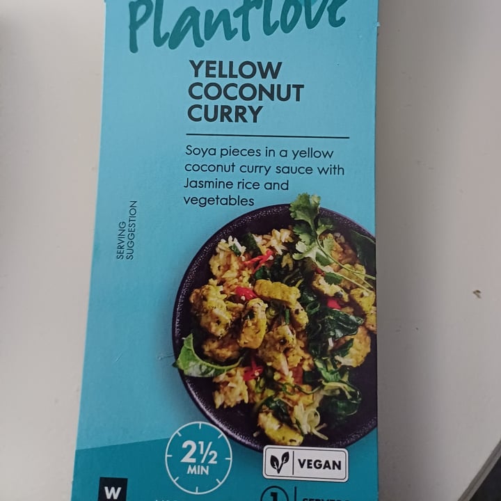 photo of Woolworths Food Plantlove Yellow Coconut Curry shared by @wendydee on  28 May 2025 - review