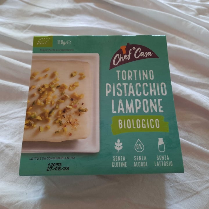 photo of Lo chef a casa Tortino pistacchio e lampone shared by @fannie82 on  20 Aug 2023 - review