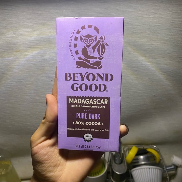 photo of Beyond Good Pure Dark 92% Cocoa shared by @rogerfriday on  31 Oct 2023 - review