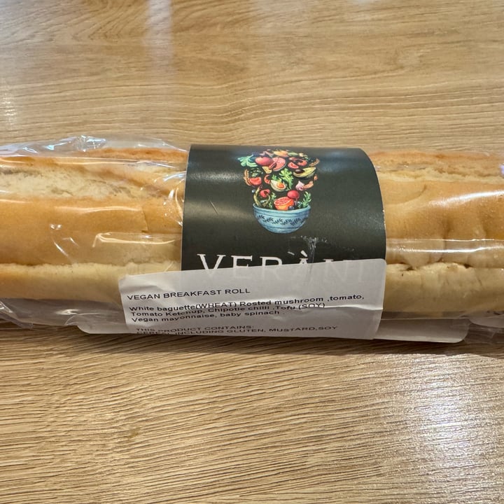 photo of VERÀNI Vegan Breakfast Roll shared by @fitveganactivist on  04 Sep 2025 - review