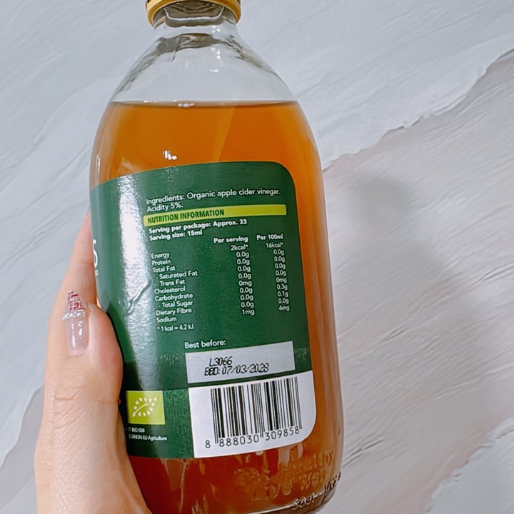 photo of Origins organic apple cider vinegar shared by @veggiexplorer on  12 Feb 2024 - review