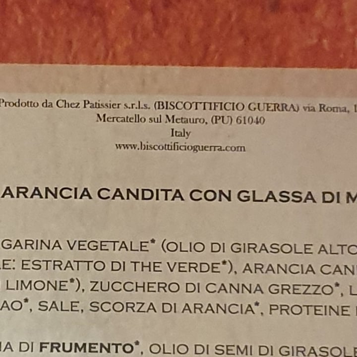 photo of Biscottificio Guerra ColomVa Arancia Candita Con Glassa Di Mandorle shared by @francescarest on  20 Mar 2024 - review