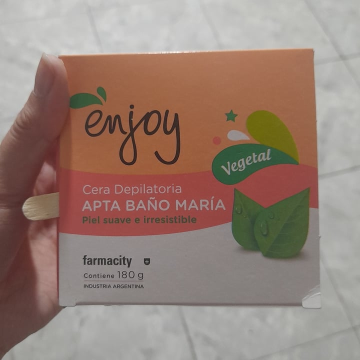 photo of Enjoy Cera Depilatoria Vegetal shared by @rochyalmendra on  01 May 2024 - review