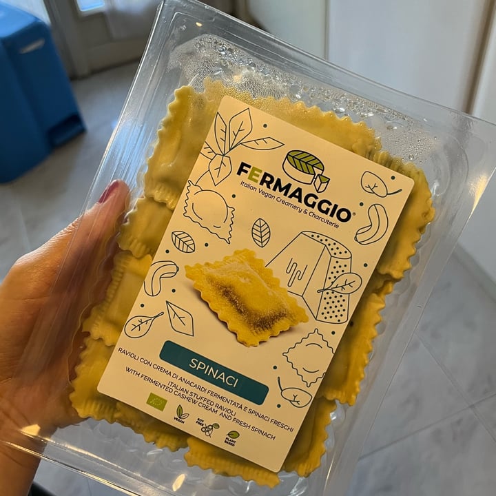 photo of Fermaggio ravioli con ripieno di fermaggio e spinaci shared by @tipsyballoons on  25 Apr 2024 - review