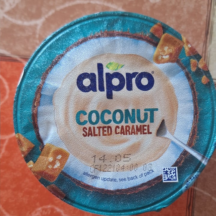 photo of Alpro Yogurt Coconut Salted Caramel shared by @deesy on  17 Apr 2025 - review