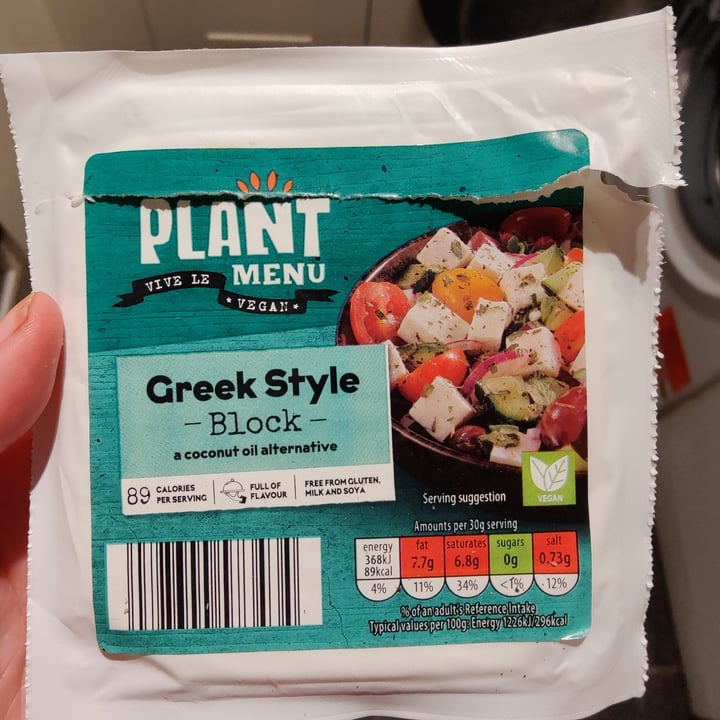 photo of Plant Menu Greek Style Block shared by @plumesworld on  10 Jan 2024 - review