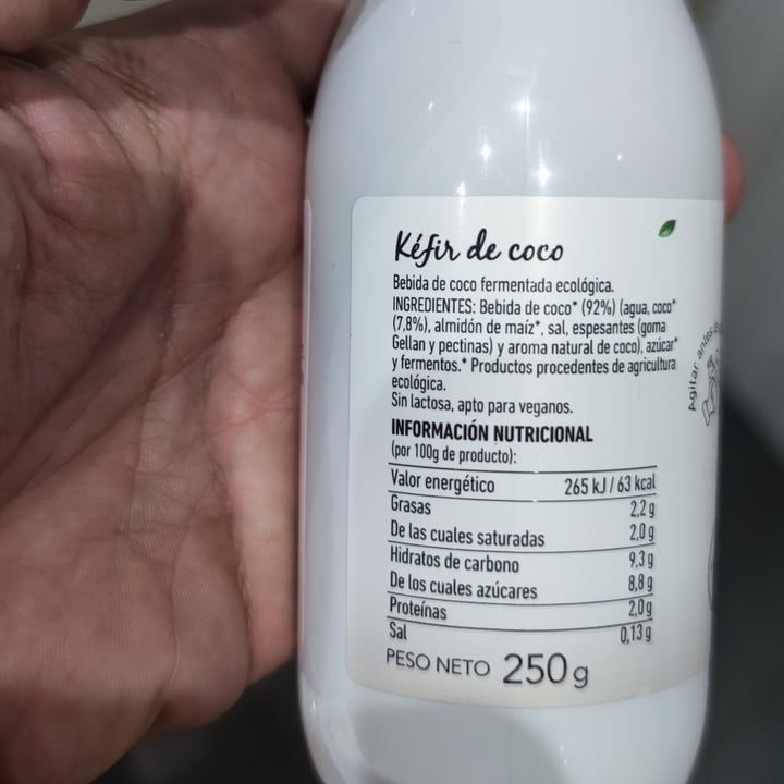 photo of Bio nadolc Kefir de coco shared by @kinggorilla on  03 Mar 2024 - review