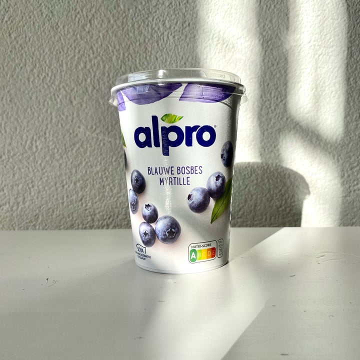photo of Alpro Blueberry Yogurt shared by @veganalexandria on  03 Oct 2023 - review