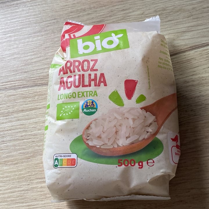 photo of Auchan Bio arroz agulha shared by @roselidagua on  15 Jul 2024 - review