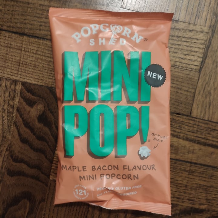 photo of Popcorn shed Maple bacon flavoured Mini popcorn shared by @plantykitti on  23 Nov 2023 - review
