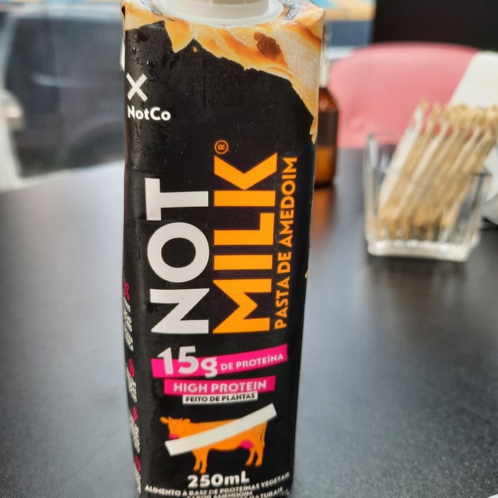 photo of Not Co not milk pasta de amendoim shared by @francini on  02 Feb 2024 - review