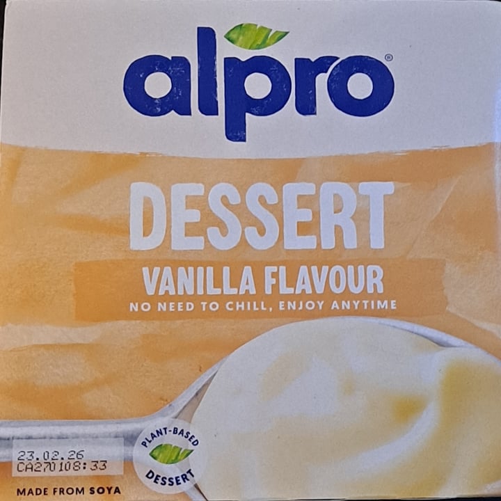photo of Alpro Dessert Vanilla Flavour shared by @outgrowing8carnism on  05 Sep 2025 - review