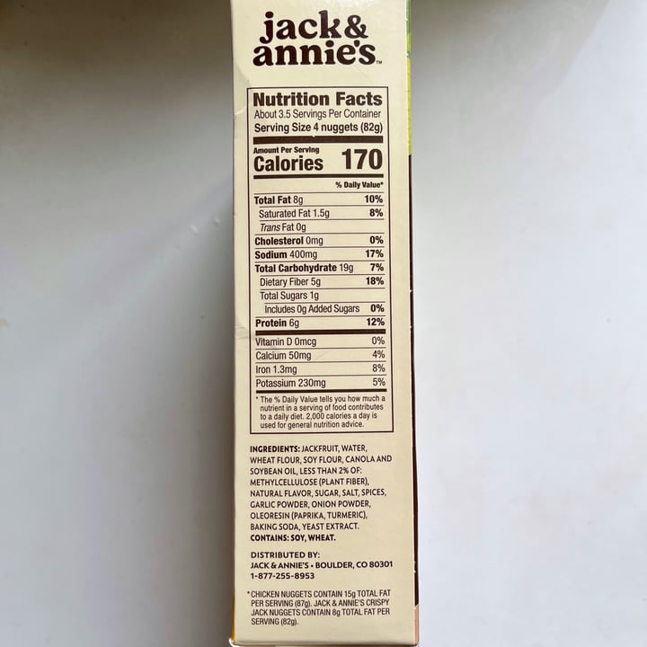 photo of jack & annie's Jack Nuggets shared by @kyu on  31 Aug 2023 - review