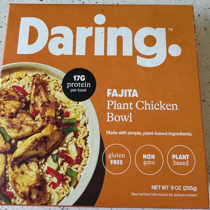 photo of Daring Fajita Plant Chicken Bowl shared by @dallasandsophie on  17 Apr 2025 - review