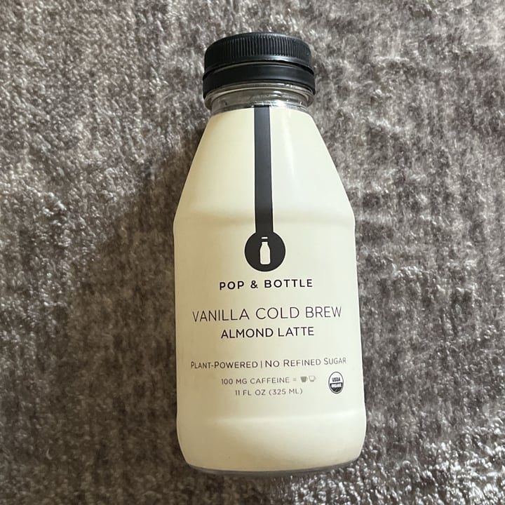 photo of Pop & Bottle Vanilla Cold Brew Almond Latte shared by @sweetdoe37 on  29 Mar 2025 - review