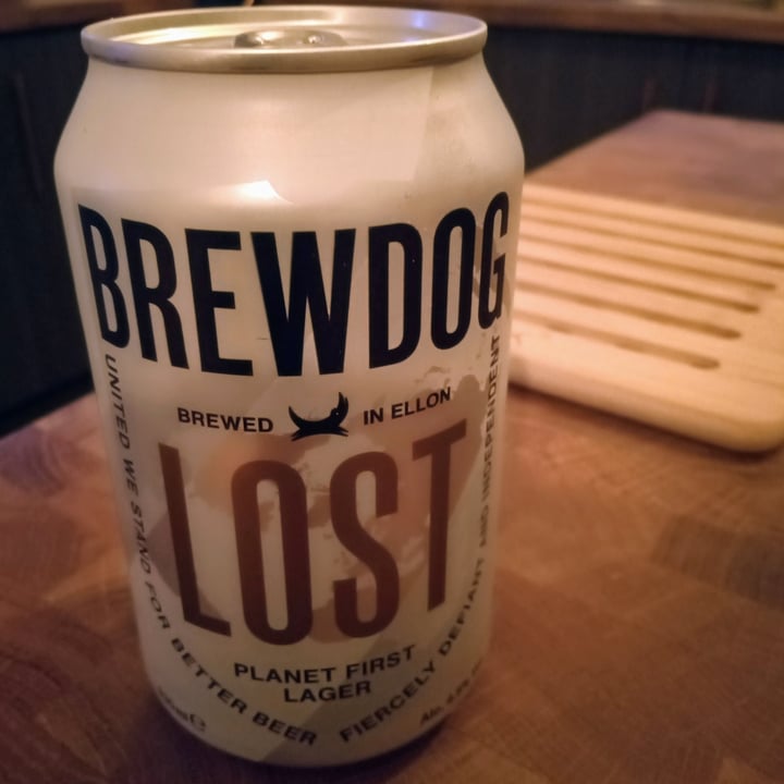 photo of Brewdog Lost Planet First Lager shared by @paolatania on  03 Oct 2023 - review