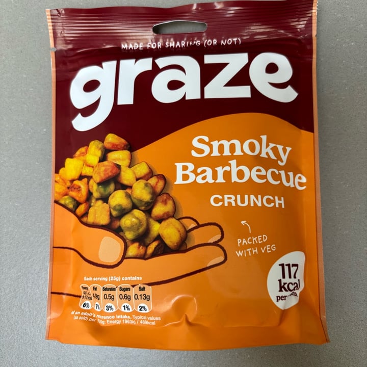 photo of graze Smoky Barbecue Crunch shared by @bolpar12 on  07 May 2024 - review