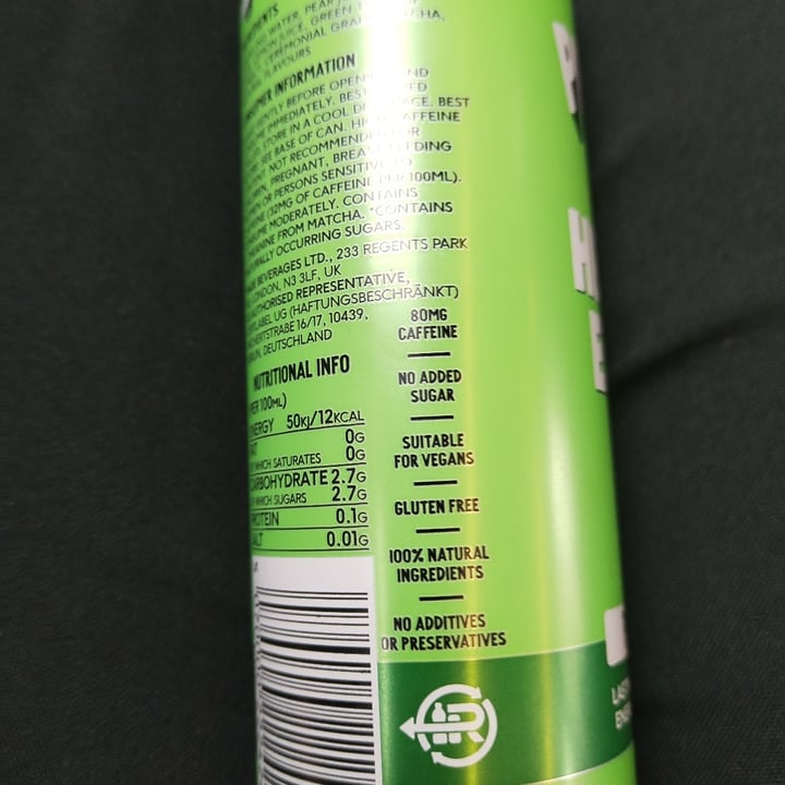 photo of Perfect Ted Pear Ginger Matcha Green Tea Energy Drink shared by @xvxsxexvx on  11 Sep 2024 - review