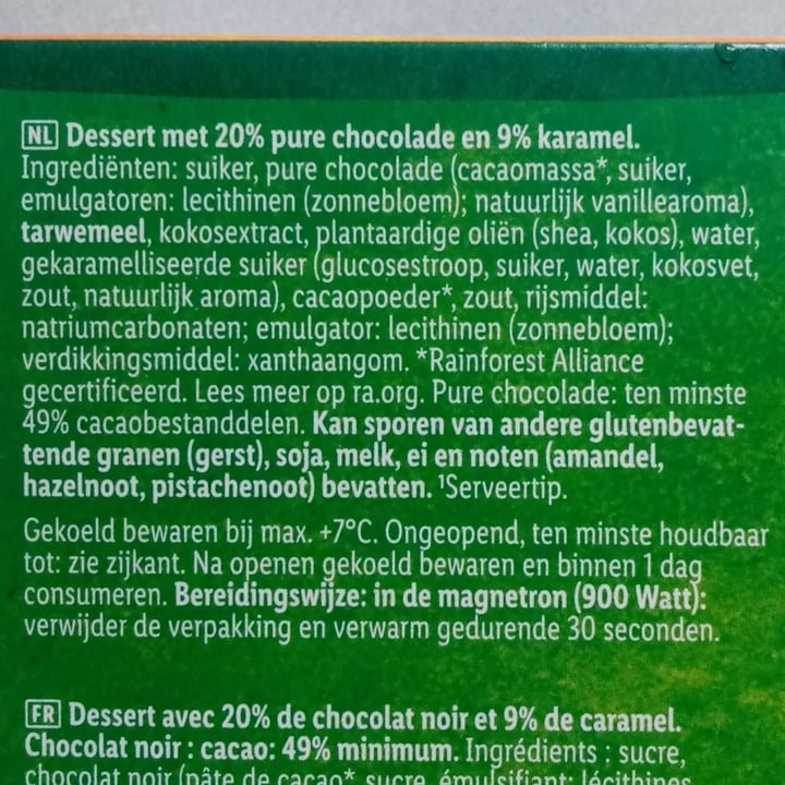 photo of Vemondo vegan soufflé Dark Chocolate&Caramel shared by @valeveg75 on  15 Apr 2024 - review
