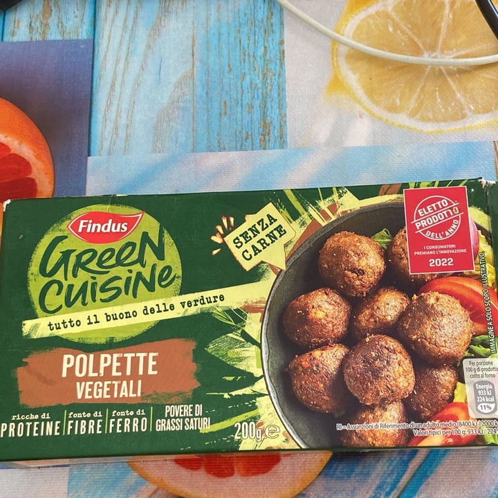 photo of Findus green cuisine Polpette Veg shared by @sofia-plantlover07 on  28 Aug 2023 - review