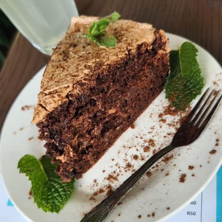 photo of Asher's Corner Cafe @ Ashers Farm Sanctuary Chocolate Cake shared by @michthevegan on  14 Feb 2024 - review