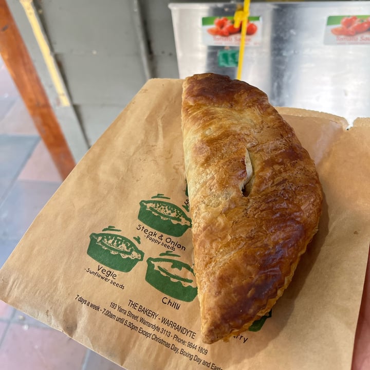 photo of The Bakery Warrandyte Pastie shared by @veganadam on  31 Aug 2025 - review