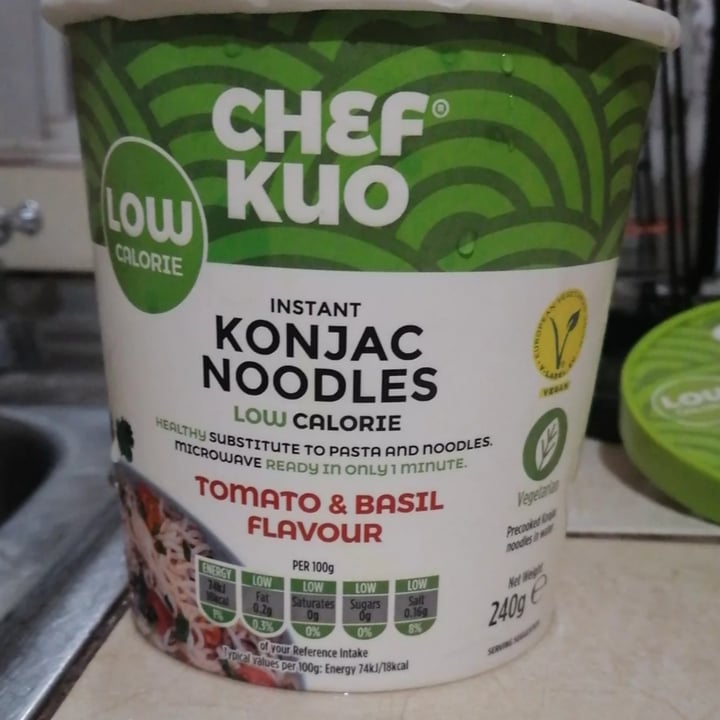 photo of Chef Kuo Konjac Noodles Tomato & Basil Flavour shared by @crisb30 on  21 Jan 2024 - review