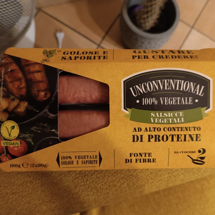 photo of Unconventional Salsicce Vegetali - Sausages shared by @fajonii on  23 Aug 2025 - review