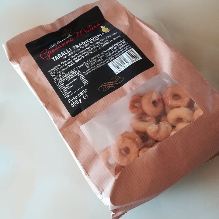 photo of Dal forno di Giovanni Matera Taralli Tradizionali con Olio Extravergine di Oliva shared by @liberatutti on  28 Aug 2023 - review