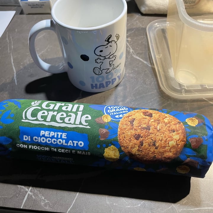 photo of Gran Cereale Biscotti con pepite di cioccolato, fiocchi di ceci e mais shared by @clxolao on  15 Jul 2025 - review