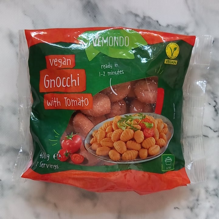 photo of Vemondo Vegan Gnocchi With Tomato shared by @animalsvoices on  25 Aug 2023 - review