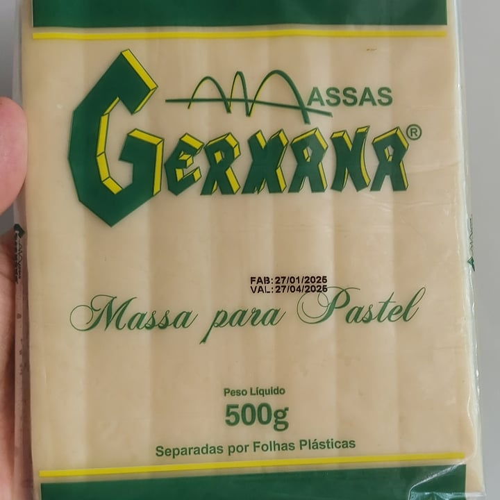 photo of Massas Germana Massa De Pastel shared by @talesvegan on  16 Mar 2025 - review