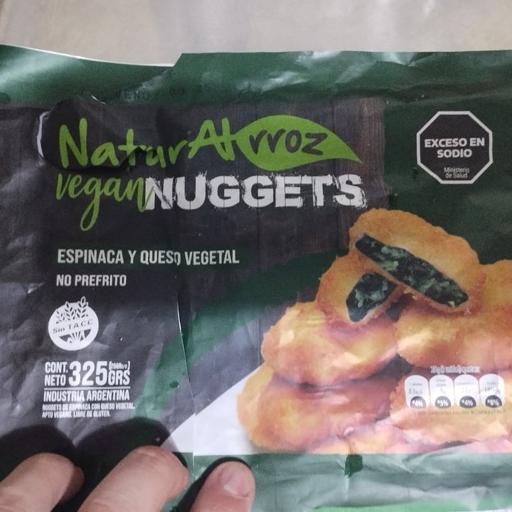 photo of Naturalrroz Vegan Nuggets De Espinaca Y Queso shared by @mauroim on  14 Dec 2024 - review
