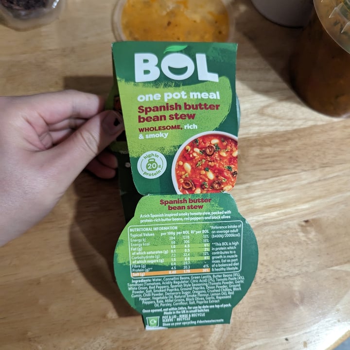 photo of BOL Spanish Butterbean Stew shared by @katchan on  07 Feb 2024 - review